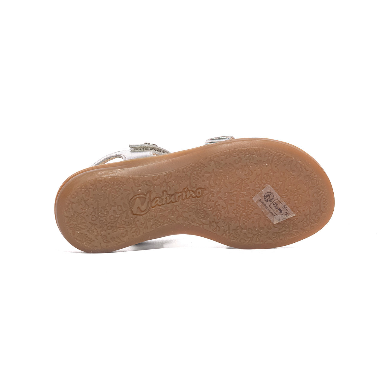 NATURINO 0010503298.01.0Q03 SILVER Sandali Bambina 