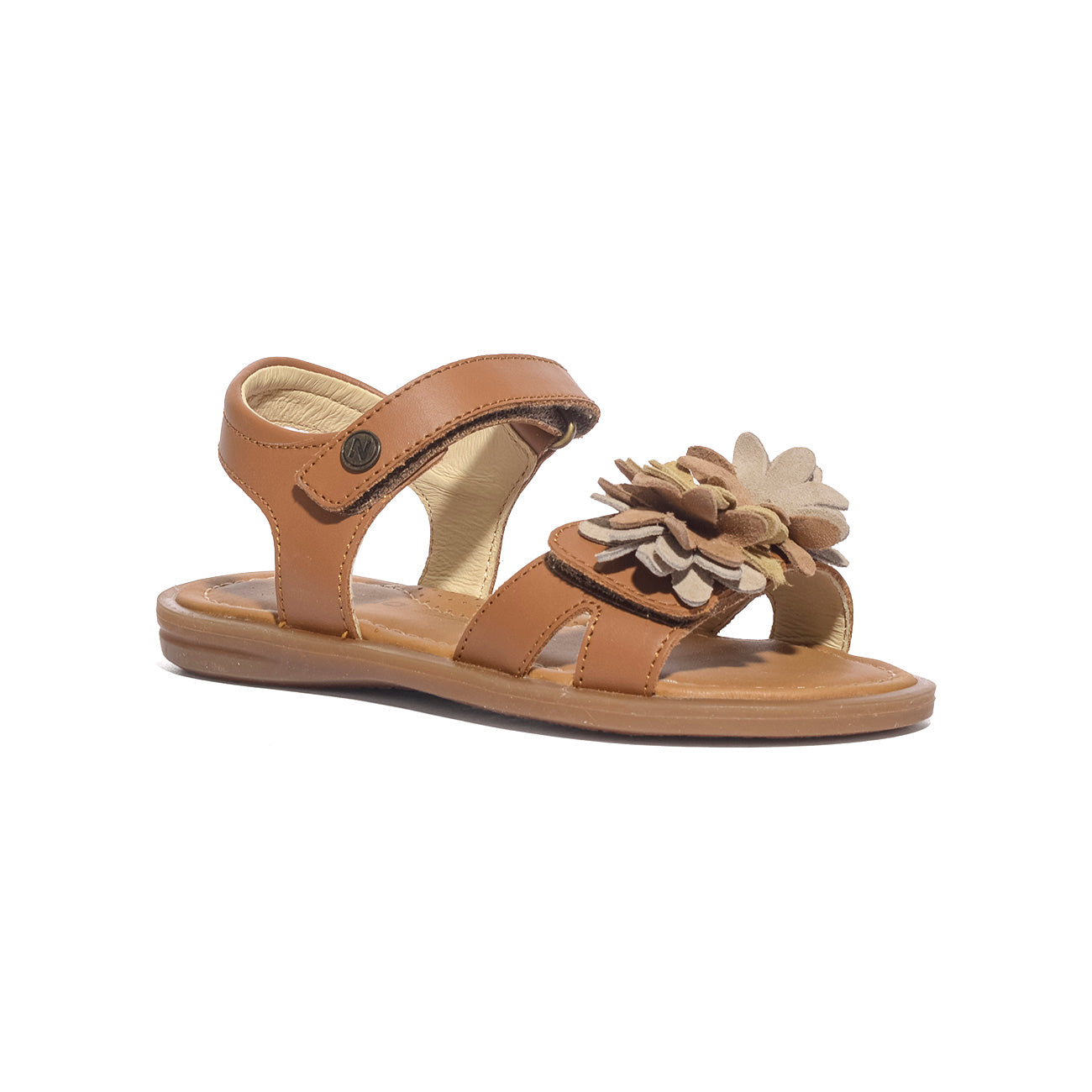 NATURINO 0010503300.01.0D06 COGNAC Sandali Bambina 