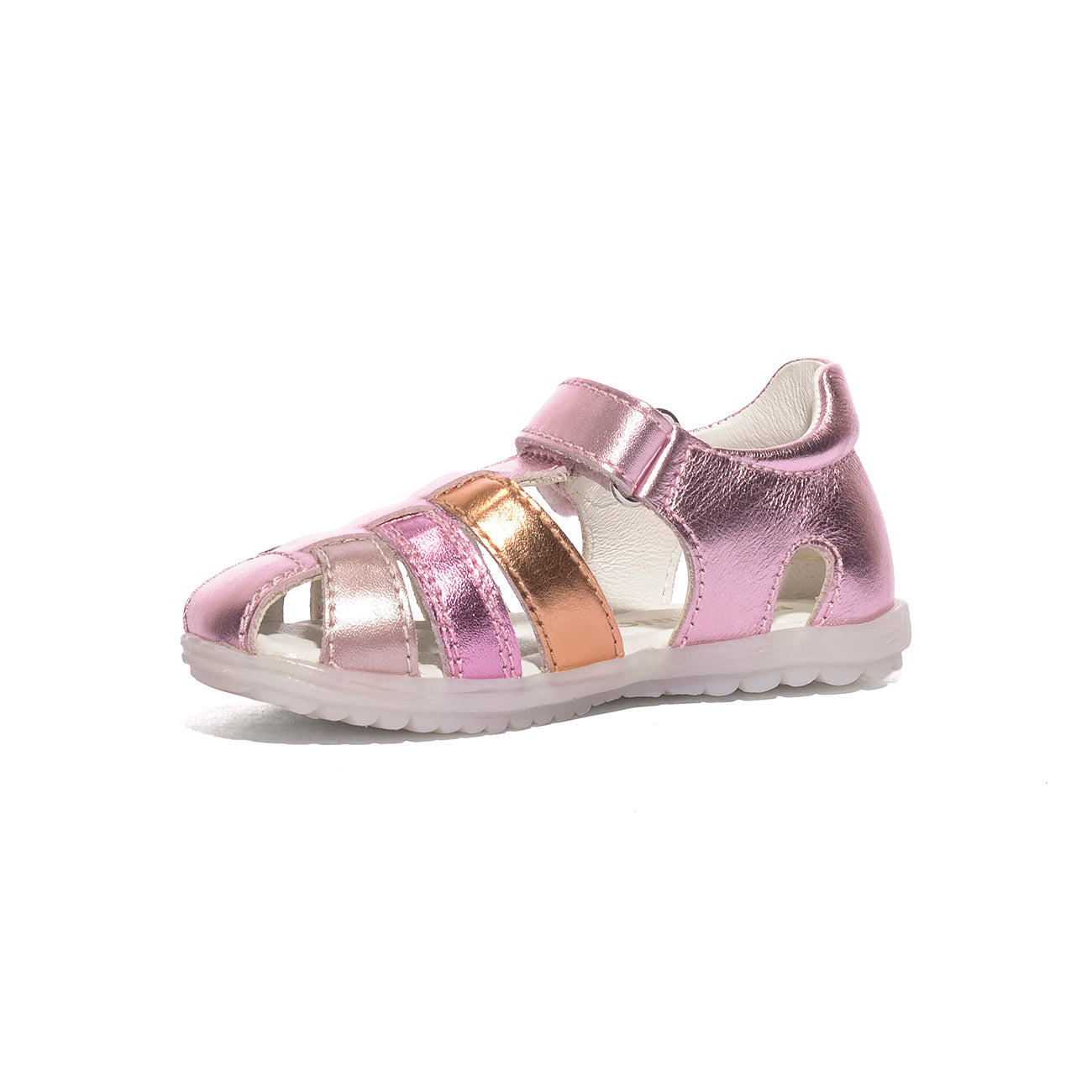 NATURINO 0011500724.30.1M17 PINK MULTI Sandali Bambina 