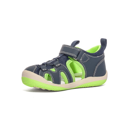 NATURINO 0011501080.01.1C38 NAVY GREEN Sandali Bambino 
