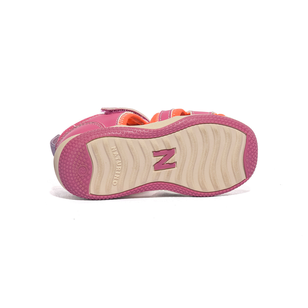 NATURINO 0011501080.01.1l11 FUCHSIA ORANGE Sandali Bambina 