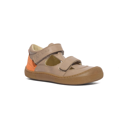 NATURINO 0012018470.01.1D16 TAUPE ORANGE Sandali Bambino 