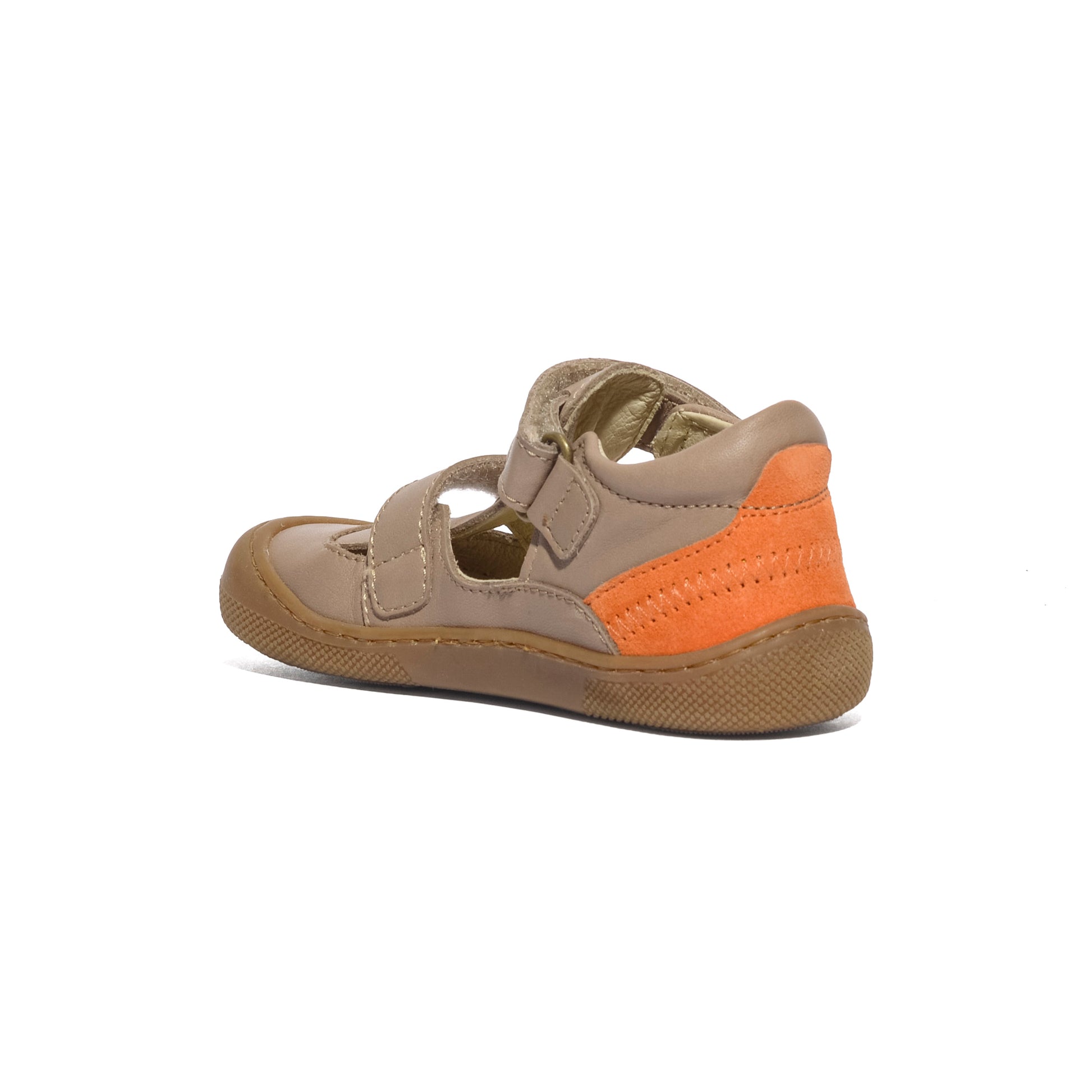 NATURINO 0012018470.01.1D16 TAUPE ORANGE Sandali Bambino 