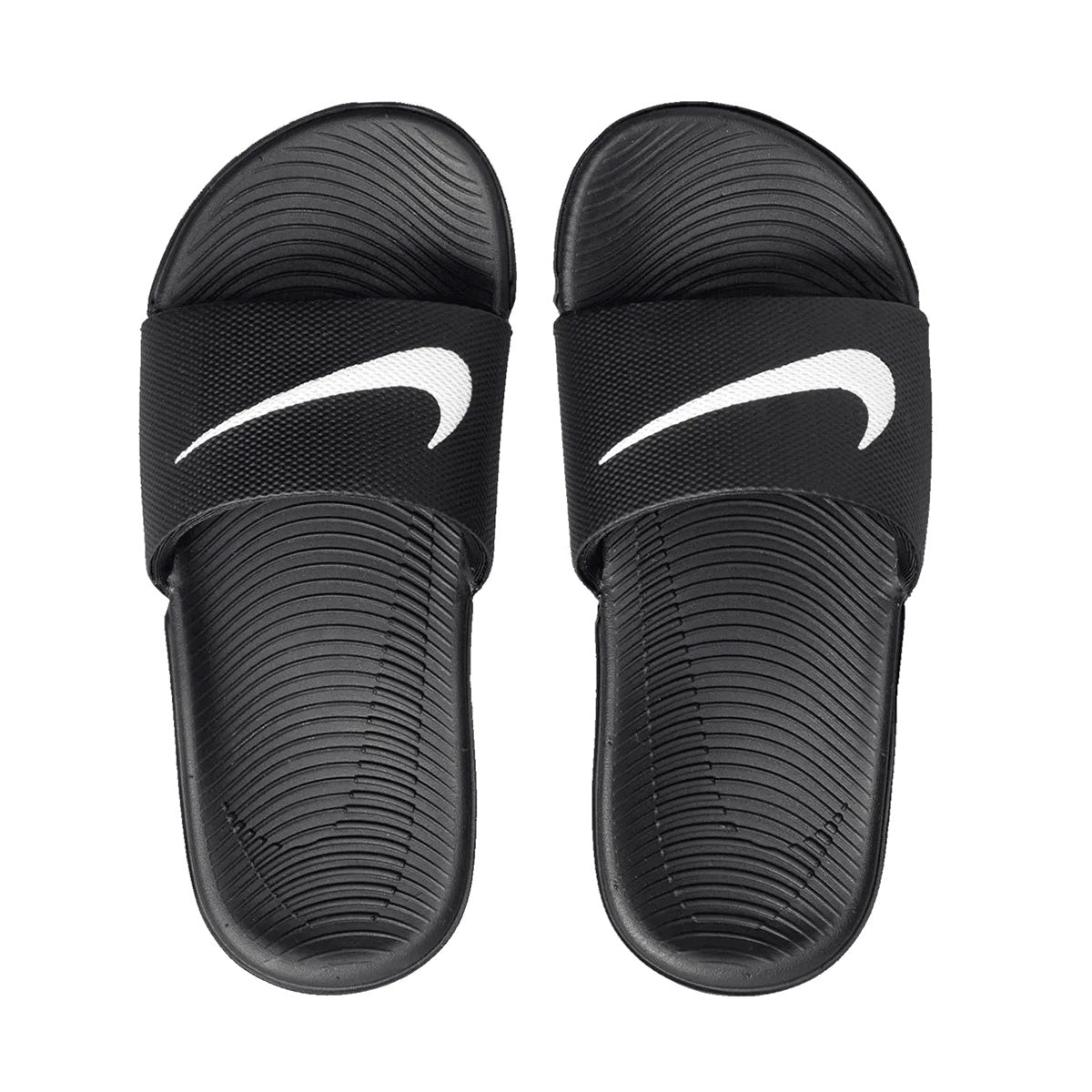 NIKE 819352-001 BLACK WHITE Ciabatte Unisex 