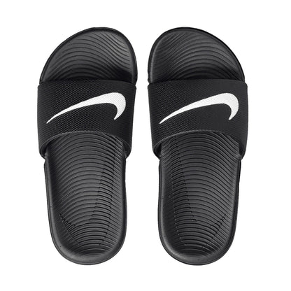NIKE 819352-001 BLACK WHITE Ciabatte Unisex 