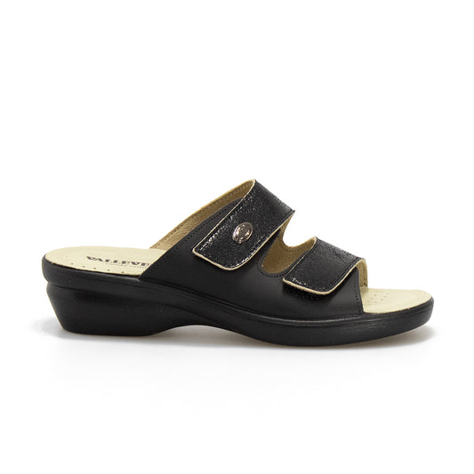 VALLEVERDE 25312 NERO Ciabatte Donna 