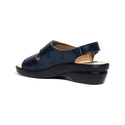 VALLEVERDE 25313 BLU Sandali Donna 