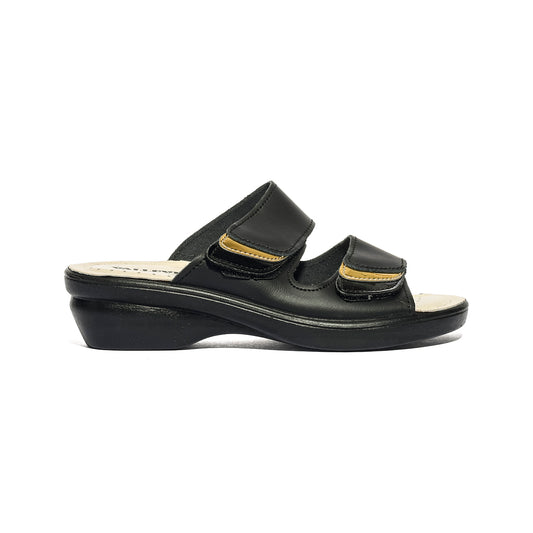 VALLEVERDE 25315 NERO Ciabatte Donna 