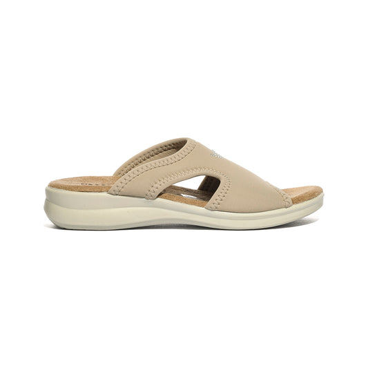 VALLEVERDE 25321 BEIGE Ciabatte Donna 