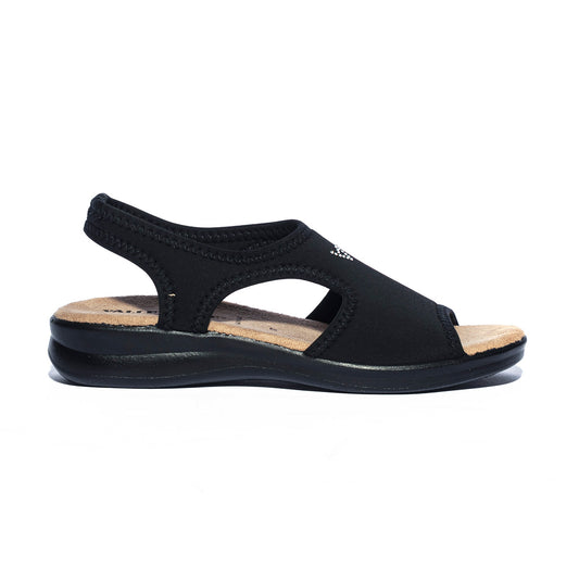 VALLEVERDE 25322 NERO Sandali Donna 