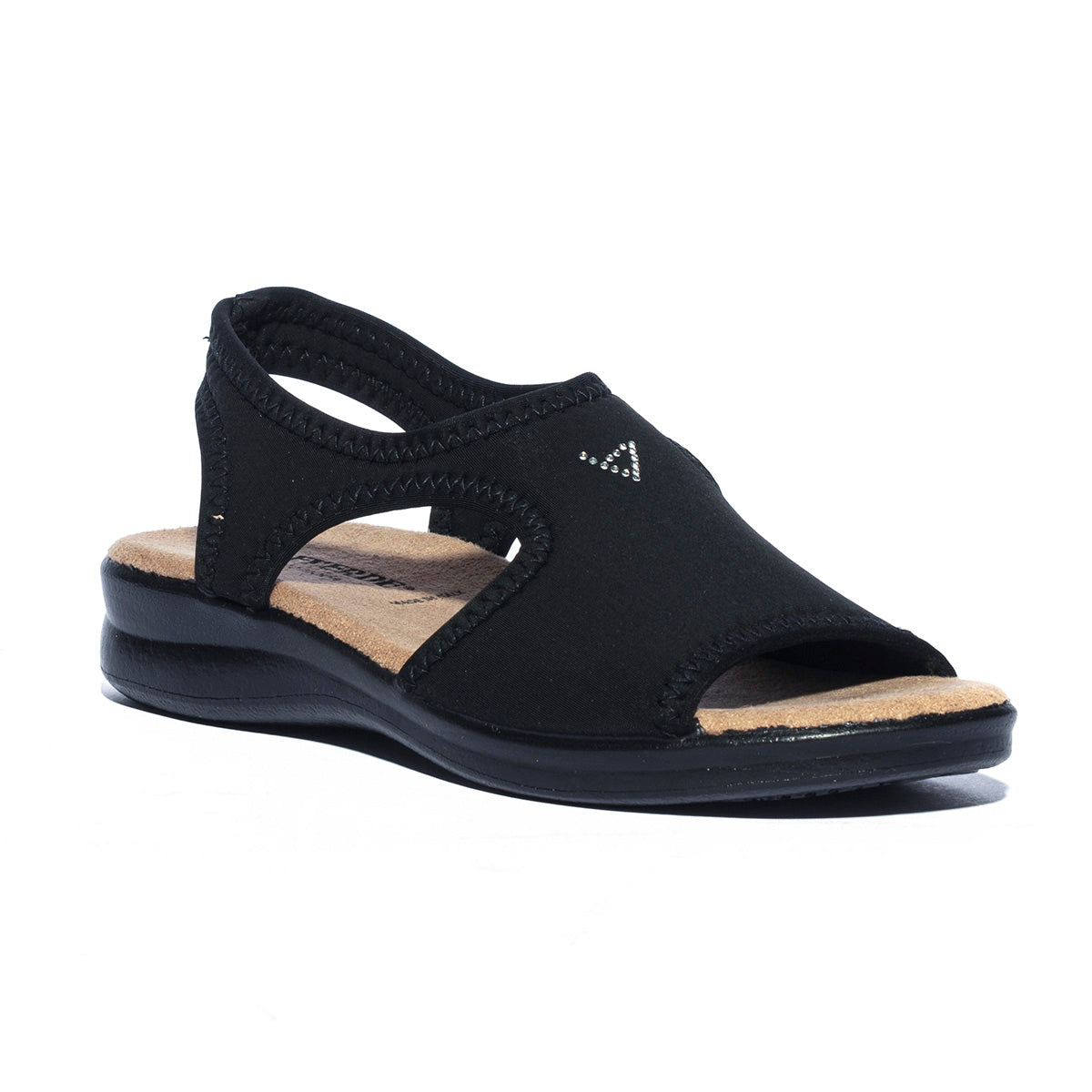 VALLEVERDE 25322 NERO Sandali Donna 