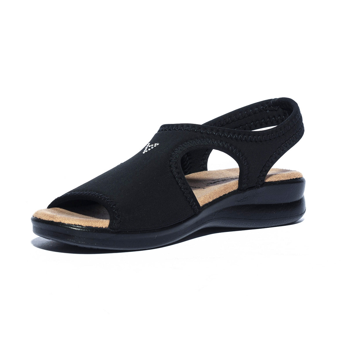 VALLEVERDE 25322 NERO Sandali Donna 
