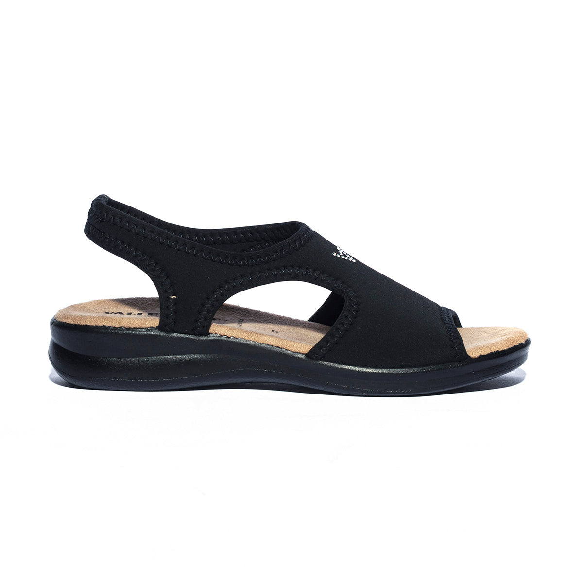 VALLEVERDE 25322 NERO Sandali Donna 