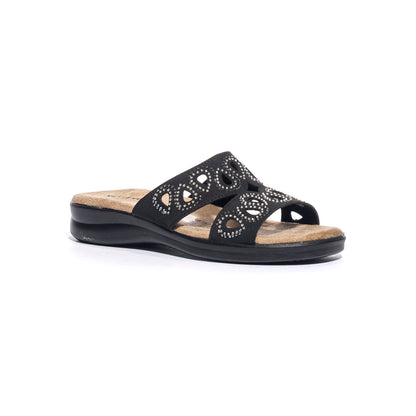 VALLEVERDE 25331 NERO Sandali Donna 