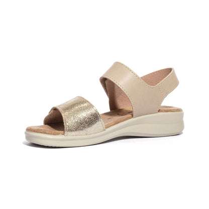 VALLEVERDE 25333 GOLD Sandali Donna 