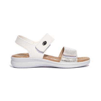 VALLEVERDE 25333 SILVER Sandali Donna 