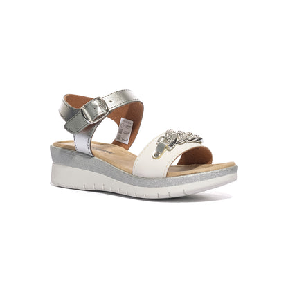 VALLEVERDE 52103 BIANCO Sandali Donna 
