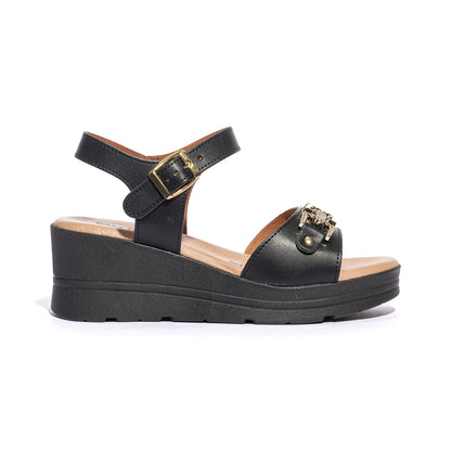 VALLEVERDE 55580 NERO Sandali Donna 