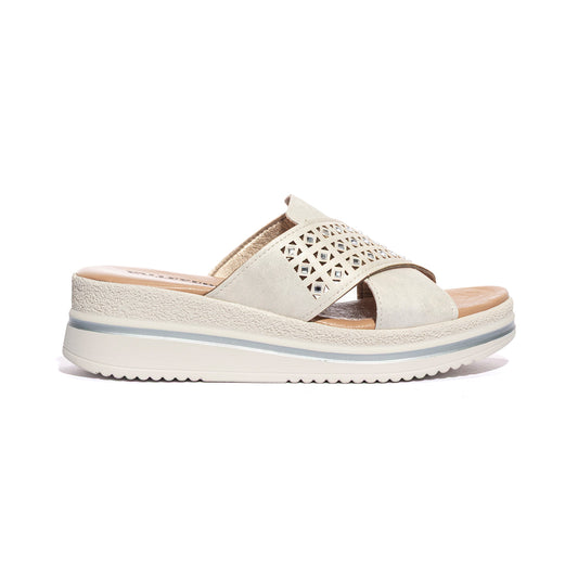 VALLEVERDE V55100 WHITE Sandali Donna 