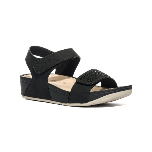 VALLEVERDE V652Z BLACK Sandali Donna 