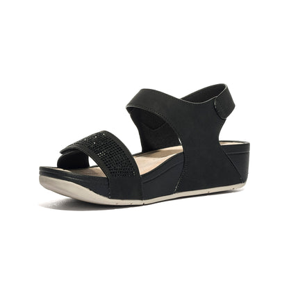 VALLEVERDE V652Z BLACK Sandali Donna 