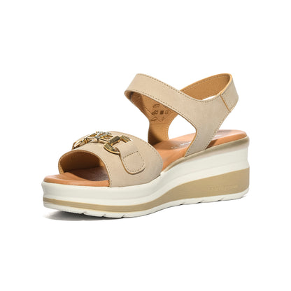 VALLEVERDE VGL201AF BEIGE Sandali Donna 