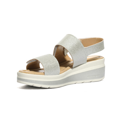 VALLEVERDE VMI104M ARGENTO Sandali Donna 