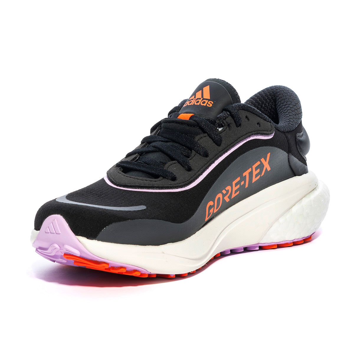 ADIDAS GY8319 BLACK SILVER ORANGE Sneakers Donna 