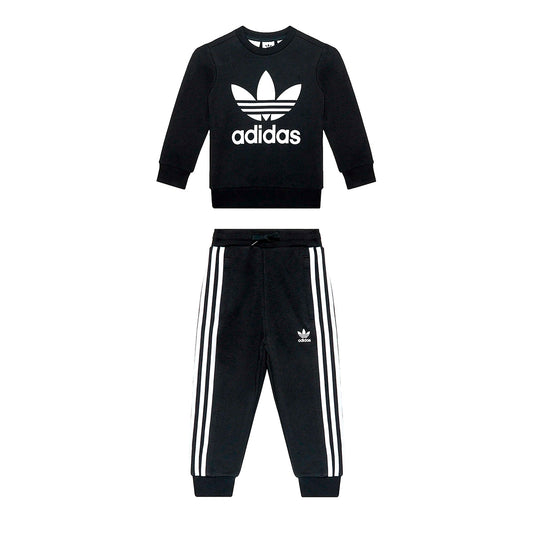 Tuta Completa Adida CREW SET ORIGINALS APP KIDS Nere