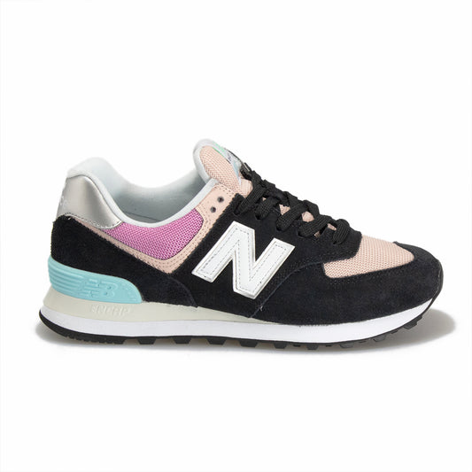 NEW BALANCE WL574SOSBLACK PEACH