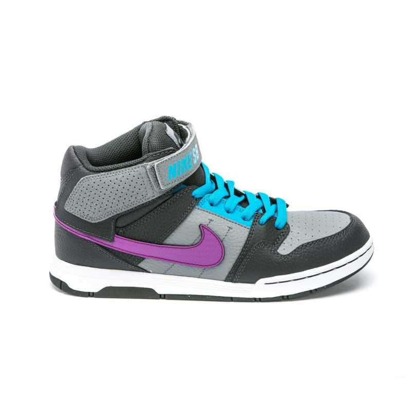 NIKE 645025GREY VIVID PURPLE