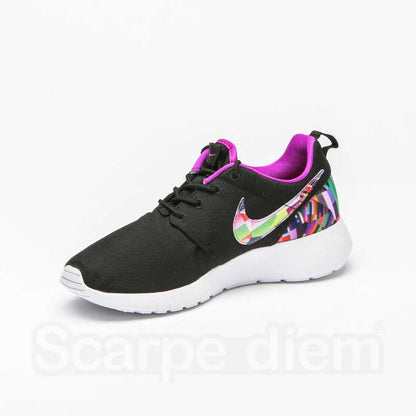 NIKE ROSHE ONE PRINTBLACK VIOLET