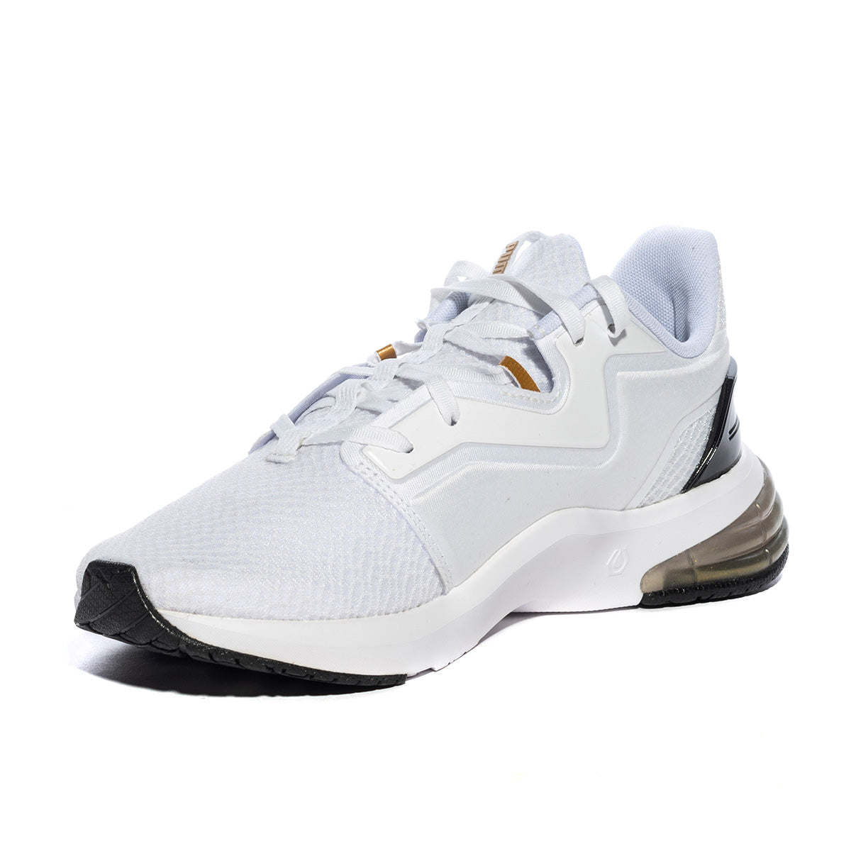 PUMA 195258.02 WHITE BLACK Sneakers Donna 