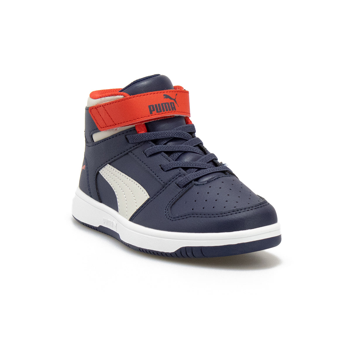 Sneakers Puma Bambino Rebound Layup SL V PS Blu Rosso scarpediem.eu