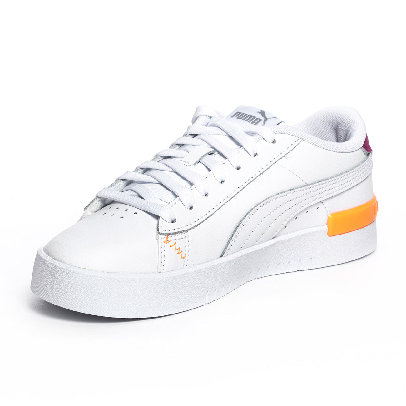 PUMA 380751-10 WHITE WHITE FUCHSIA SILVER Sneakers Donna 