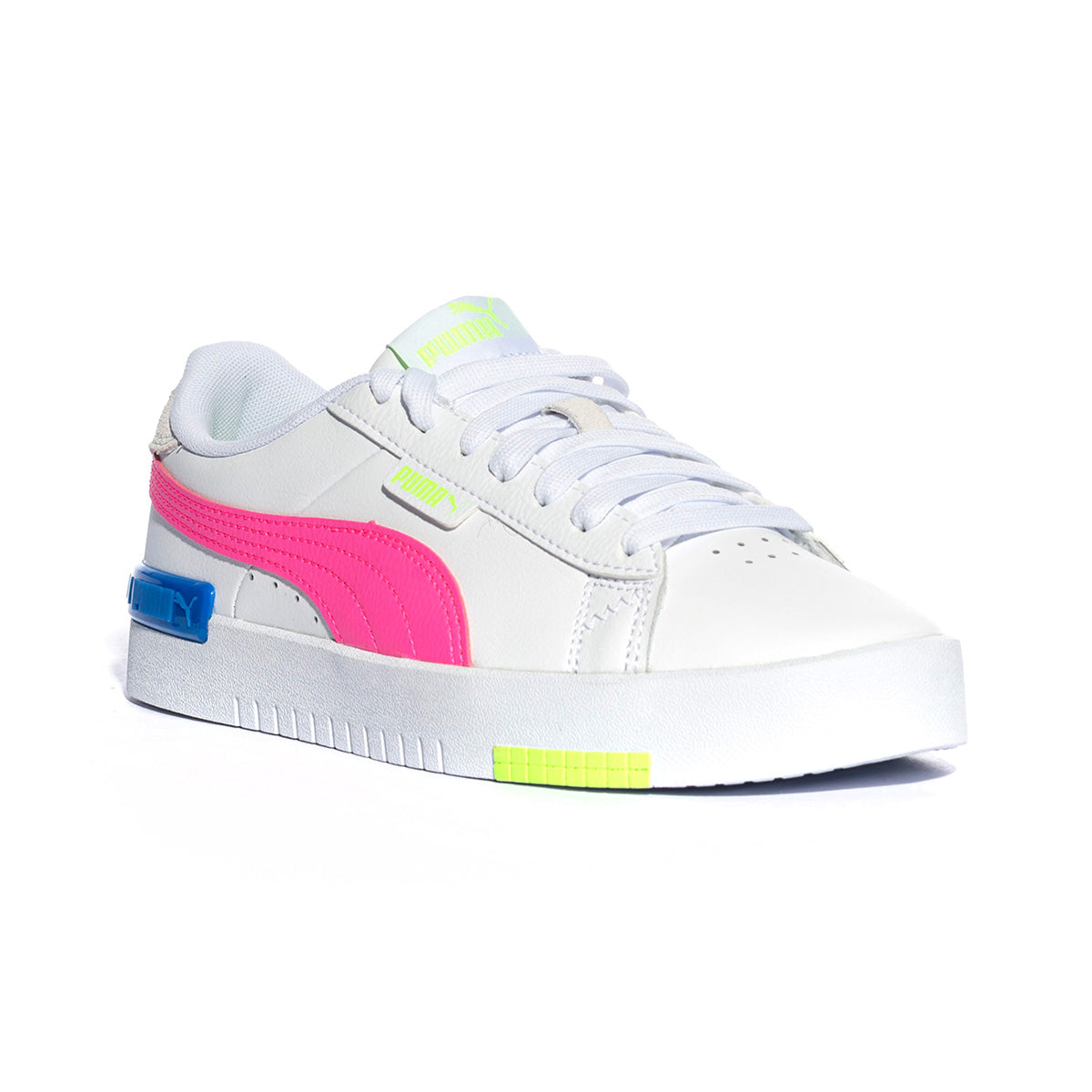 PUMA 382704-02WHITE PINK GREEN