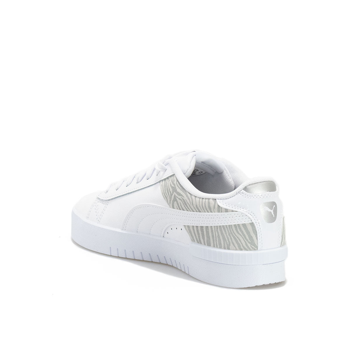 PUMA 383898-02 WHITE SILVER Sneakers Donna 