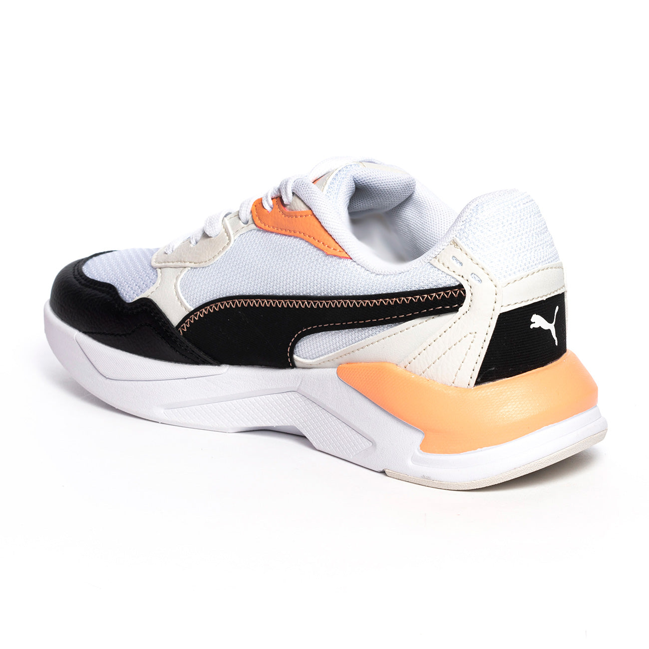 PUMA 384639-08 BLACK PEACH PINK Sneakers Donna 