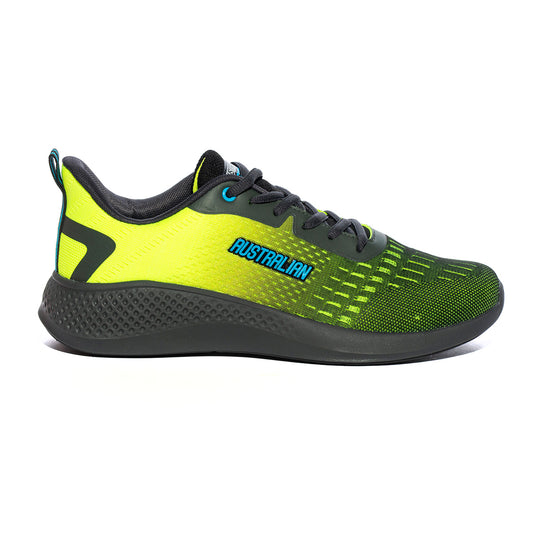 Sneakers Australian Am517 Black Fluo Yellow