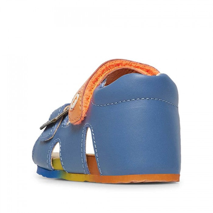 FALCOTTO 0011500737-03-1C65 AZURE-ORANGE Sandali Bambino 