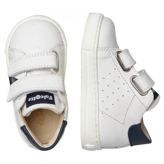 FALCOTTO 0012014121-01-1N09 WHITE-NAVY Sneakers Bambino 