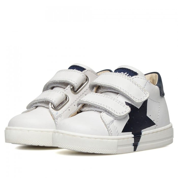 FALCOTTO 0012014121-01-1N09 WHITE-NAVY Sneakers Bambino 