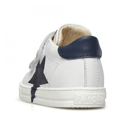 FALCOTTO 0012014121-01-1N09 WHITE-NAVY Sneakers Bambino 