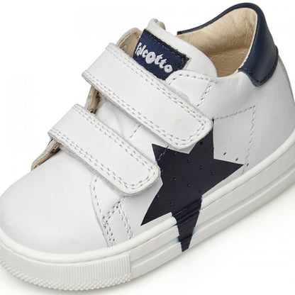 FALCOTTO 0012014121-01-1N09 WHITE-NAVY Sneakers Bambino 