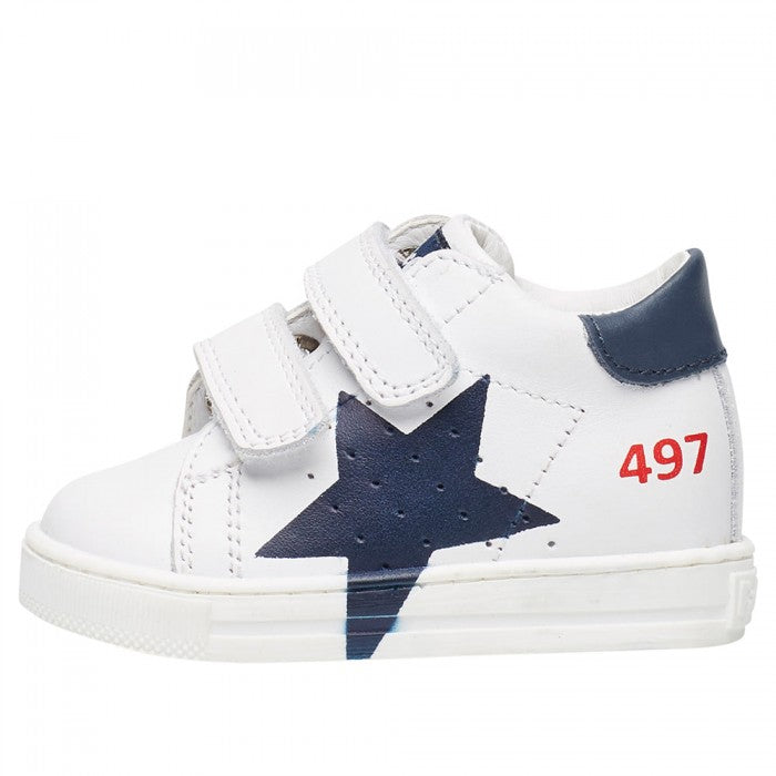 FALCOTTO 0012015346-01-1N27 WHITE-BLUE Sneakers Bambino 