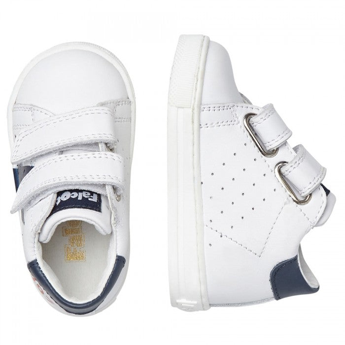 FALCOTTO 0012015346-01-1N27 WHITE-BLUE Sneakers Bambino 