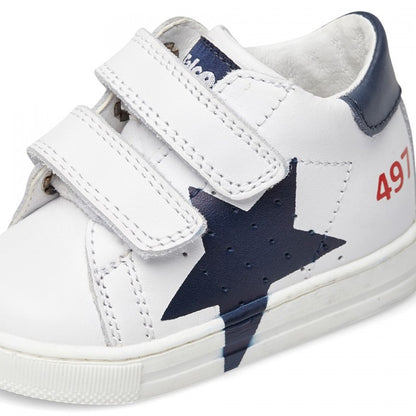 FALCOTTO 0012015346-01-1N27 WHITE-BLUE Sneakers Bambino 