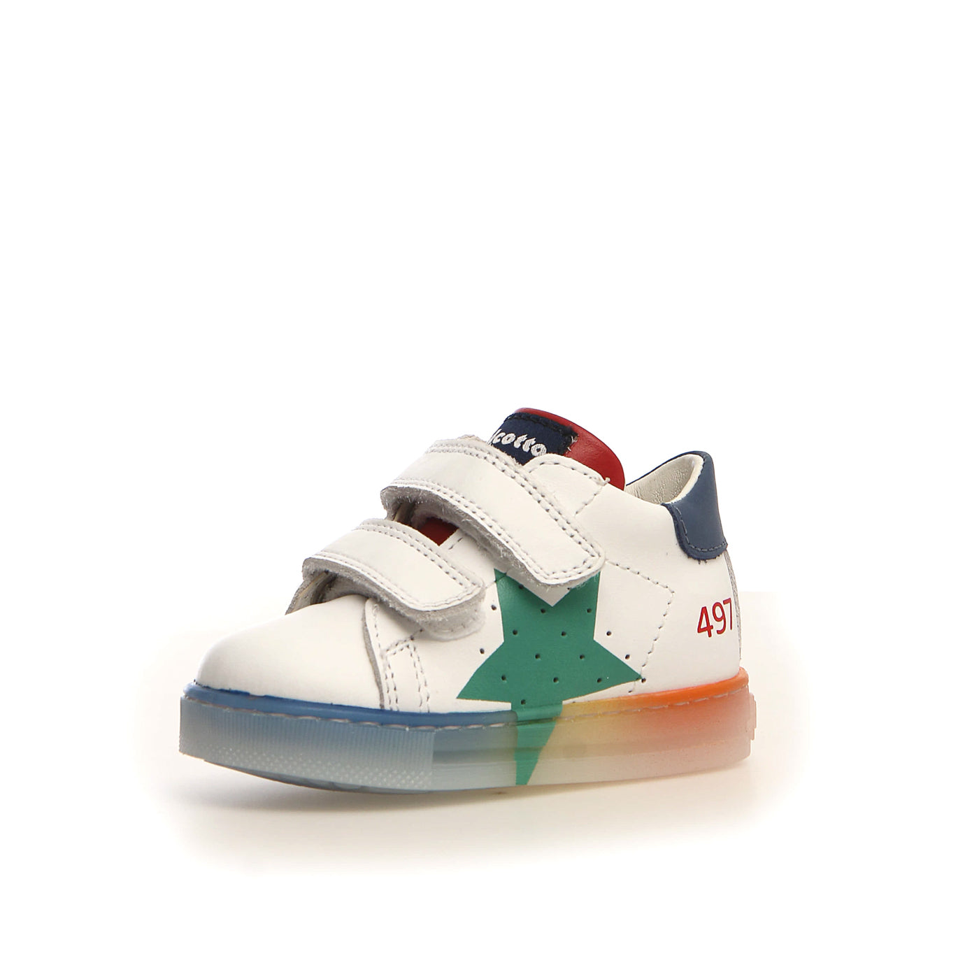 FALCOTTO 0012015346-01-1N96WHITE-AZURE-GREEN