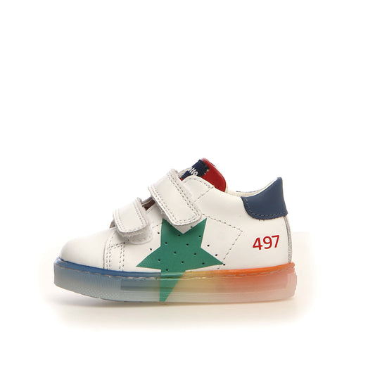 FALCOTTO 0012015346-01-1N96WHITE-AZURE-GREEN