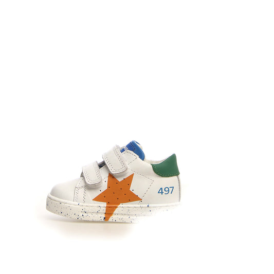 FALCOTTO 0012015346-01-2N65WHITE-GREEN-ORANGE